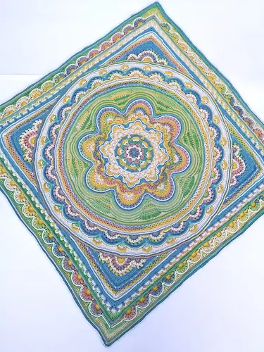 Snowflower blanket