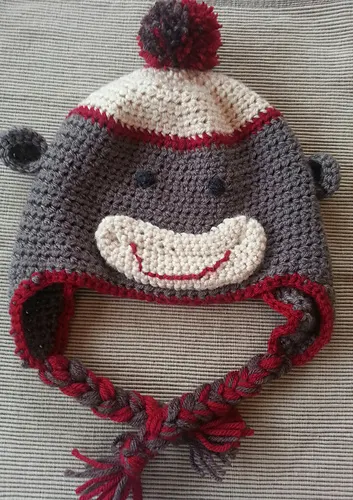 Sock Monkey Hat