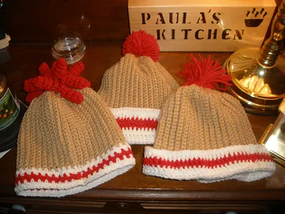 Sock Monkey Sock Hats