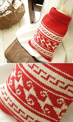 Soft Merino Hot Water Bottle Cover