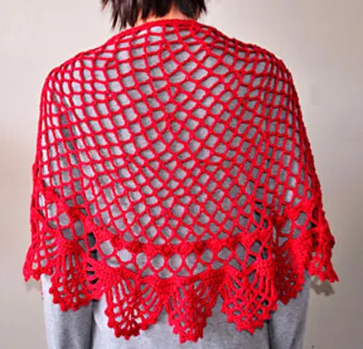 Spanish Holiday Shawl