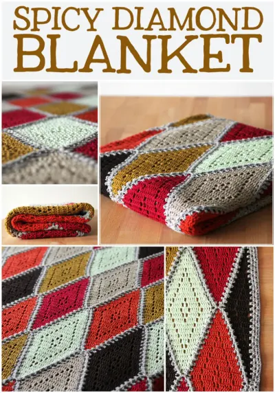Spicy Diamond Blanket