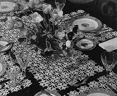 Spring Song Luncheon Set #7185