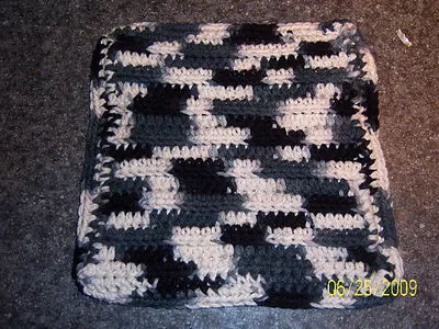 Square HDC Potholder