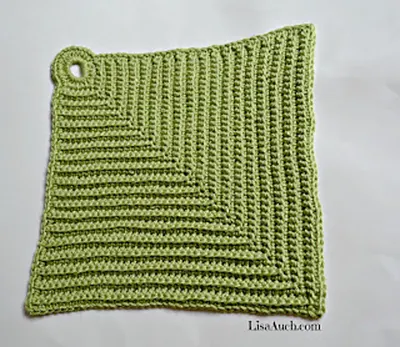 Squared Off Dishcloth
