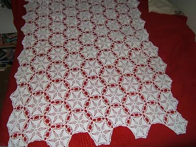 Star and Snow Tablecloth #7303