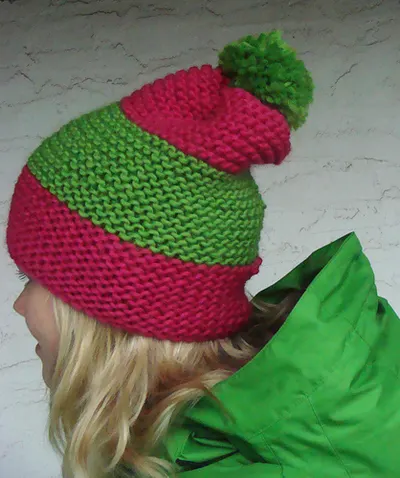 Stiffy bobble hat