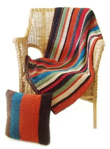 Striped Pillow #50808-Pillow