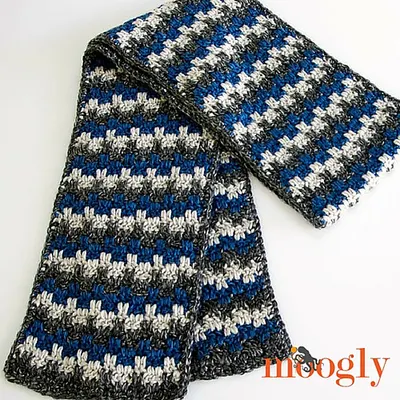Stripes and Blocks Scarf