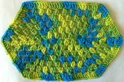 Summer Splash Dishcloth