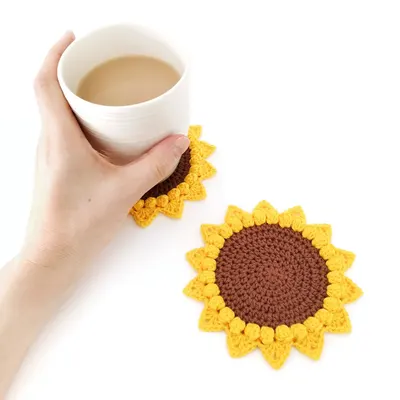 Sunflower Coaster