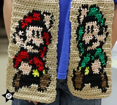 Super Mario & Luigi Scarf