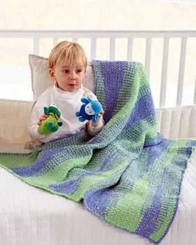 Sweet Stripes Blanket #1800
