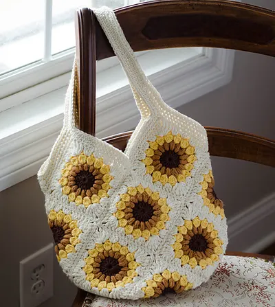 Sweet Summer Sunflower Bag