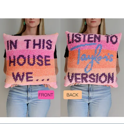Taylor's Version Pillow