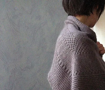 textured shawl recipe