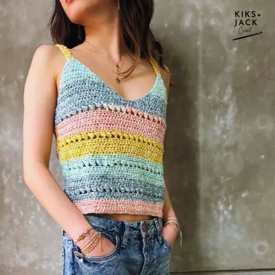 The Beach Crochet Tank Top