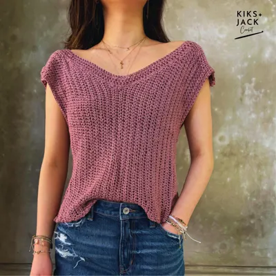 The Quinn Fast Summer Crochet Tank