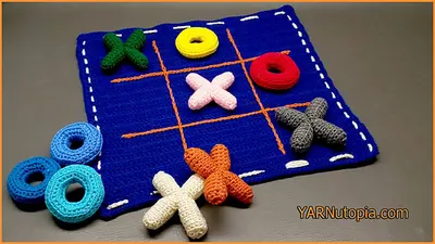 Tic Tac Toe Game and Tote