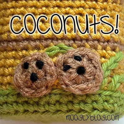 Tiny Coconut Applique