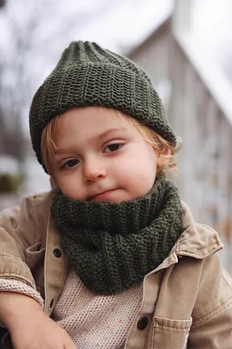 Trailway Hat + Cowl Set
