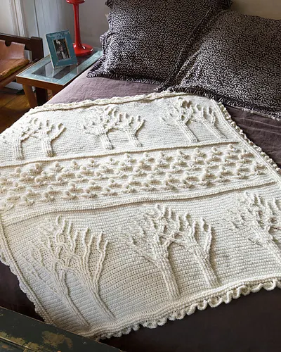 Tree of Life Afghan (Crochet)