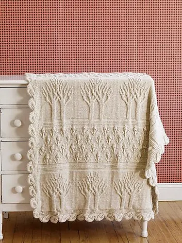 Tree of Life Afghan (knit)