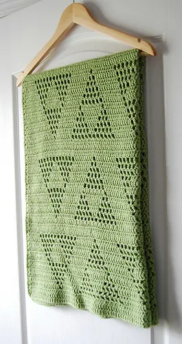 Triangle "Triforce" Motif Baby Blanket