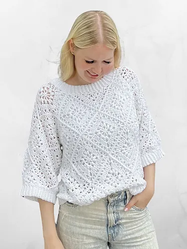 Tulip Square Summer Sweater
