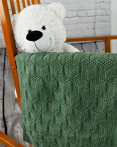 Tumbling Blocks Lapghan
