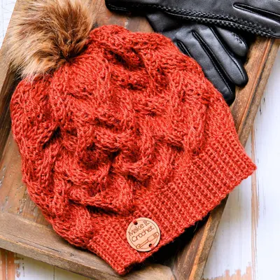 Tunisian Crochet Pattern Cable Hat