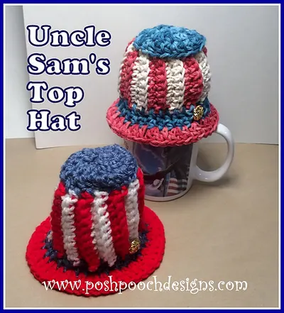 Uncle Sam's Top hat - Patriotic Hat