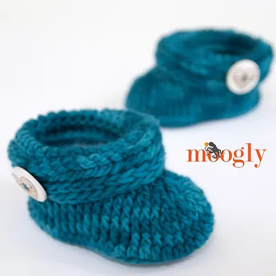 Ups and Downs Toddler Booties