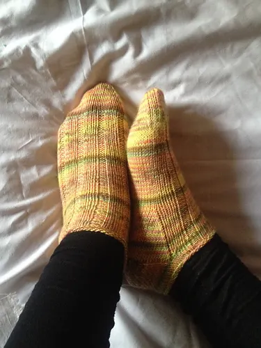 Vanilla Latte Ankle Socks