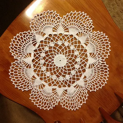 Vanity Fair Doily Set #7406