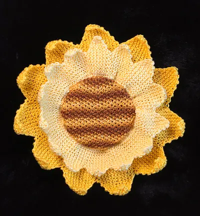 Victorian Sunflower Pincushion