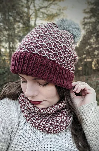 Vintage Peppermint Hat