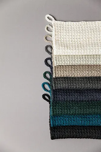 Waffle Stitch Washcloth