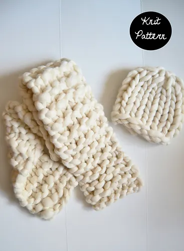 Wall Street Scarf & Brooklyn Beanie