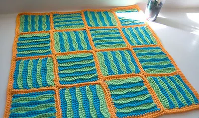 Wavy Baby Blanket