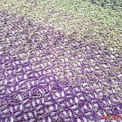 Whispering Arrows Shawl