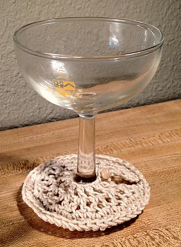 Wine Glass Coaster