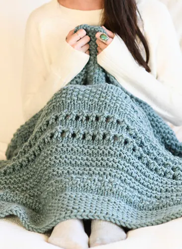 Winter Cuddler Throw Blanket