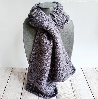 Winter Winds Keyhole Scarf