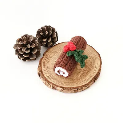 Yule Log Ornament