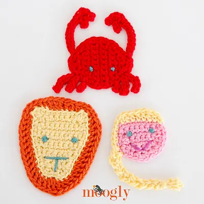 Zodiac Appliques: Cancer, Leo, and Virgo