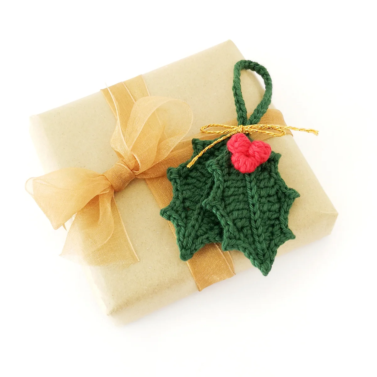 Holly Leaf Ornament photo 2