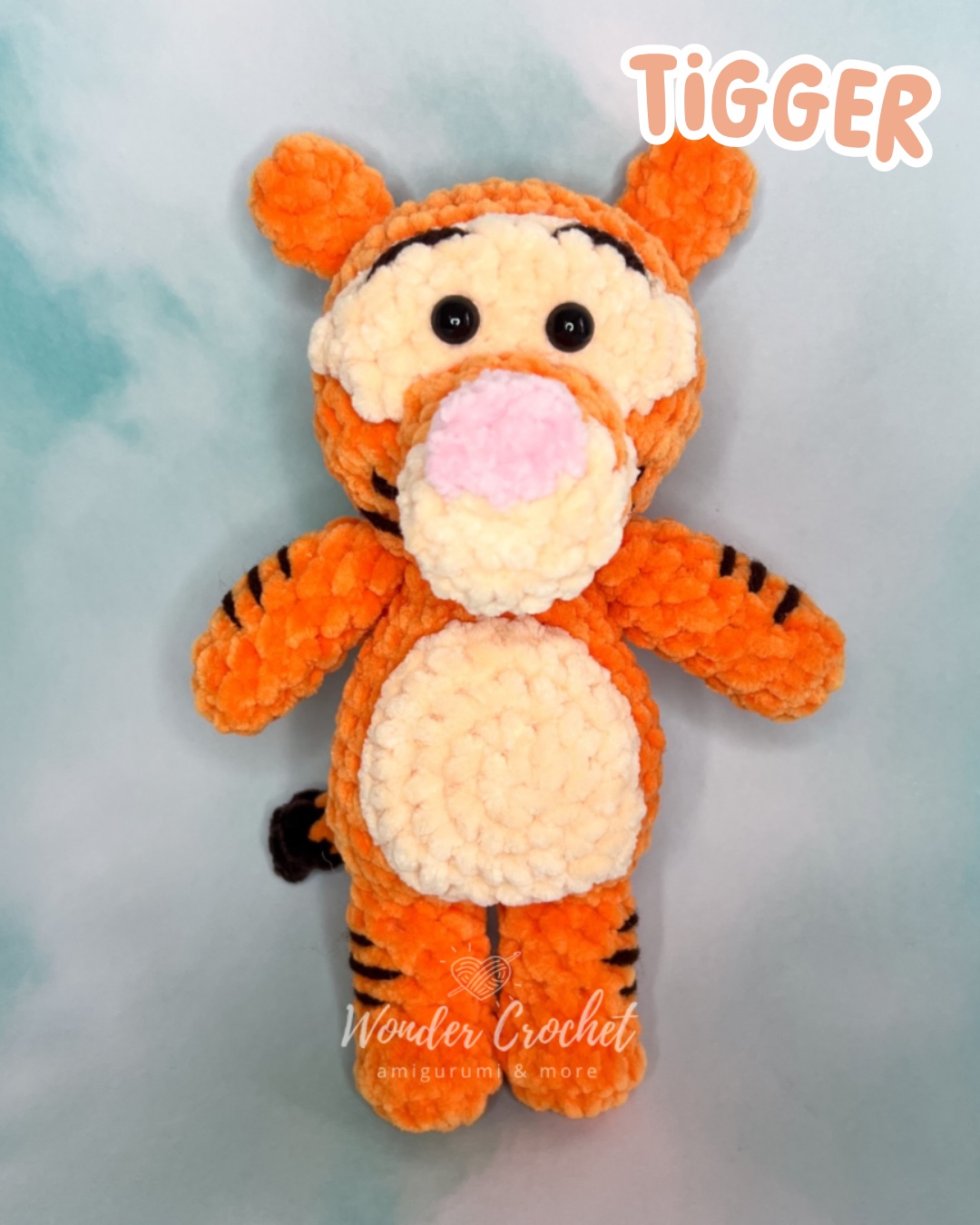 Tigger Free Crochet Pattern - Easy Amigurumi photo 2