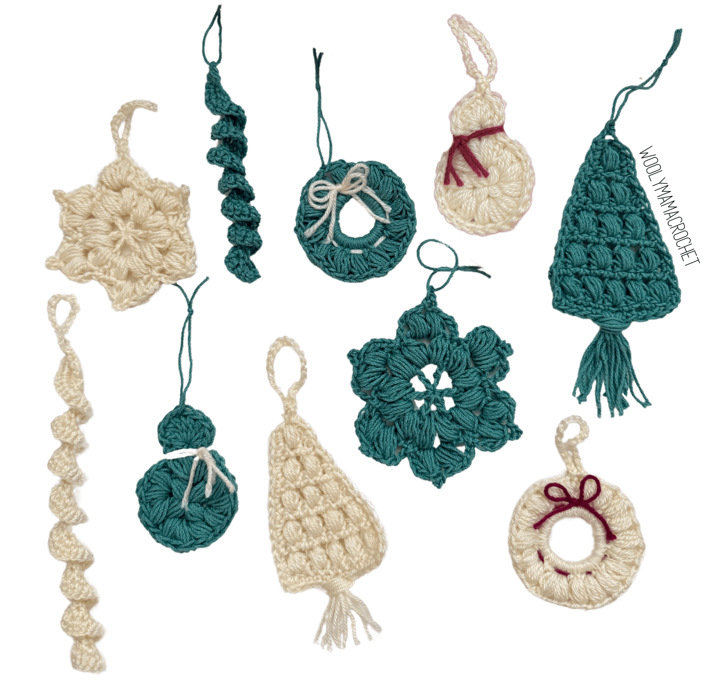 Crochet Boho Ornaments | Hanging Decor & Gift Tags | Easy and Fast! photo 3