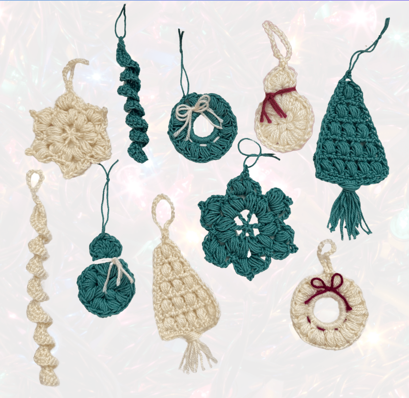 Crochet Boho Ornaments | Hanging Decor & Gift Tags | Easy and Fast! photo 1